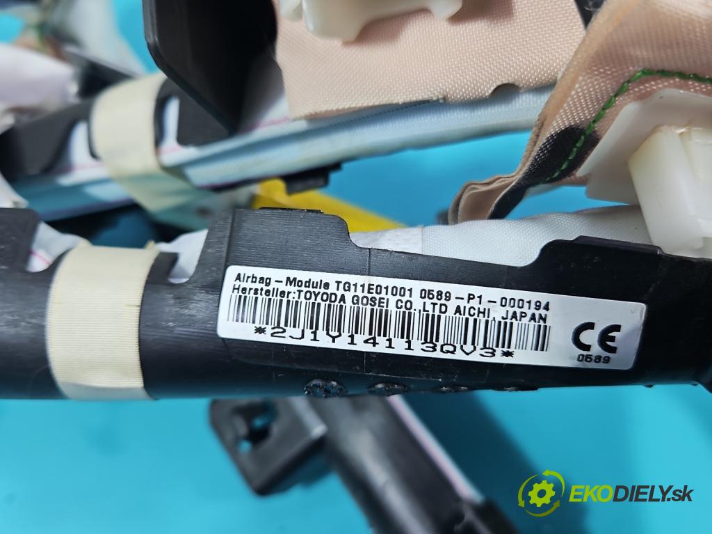 Toyota Auris II 2012-2018 1.6 16V 132  HP manual 97 kW 1598 cm3 5- clona ľavé TG11E01001
