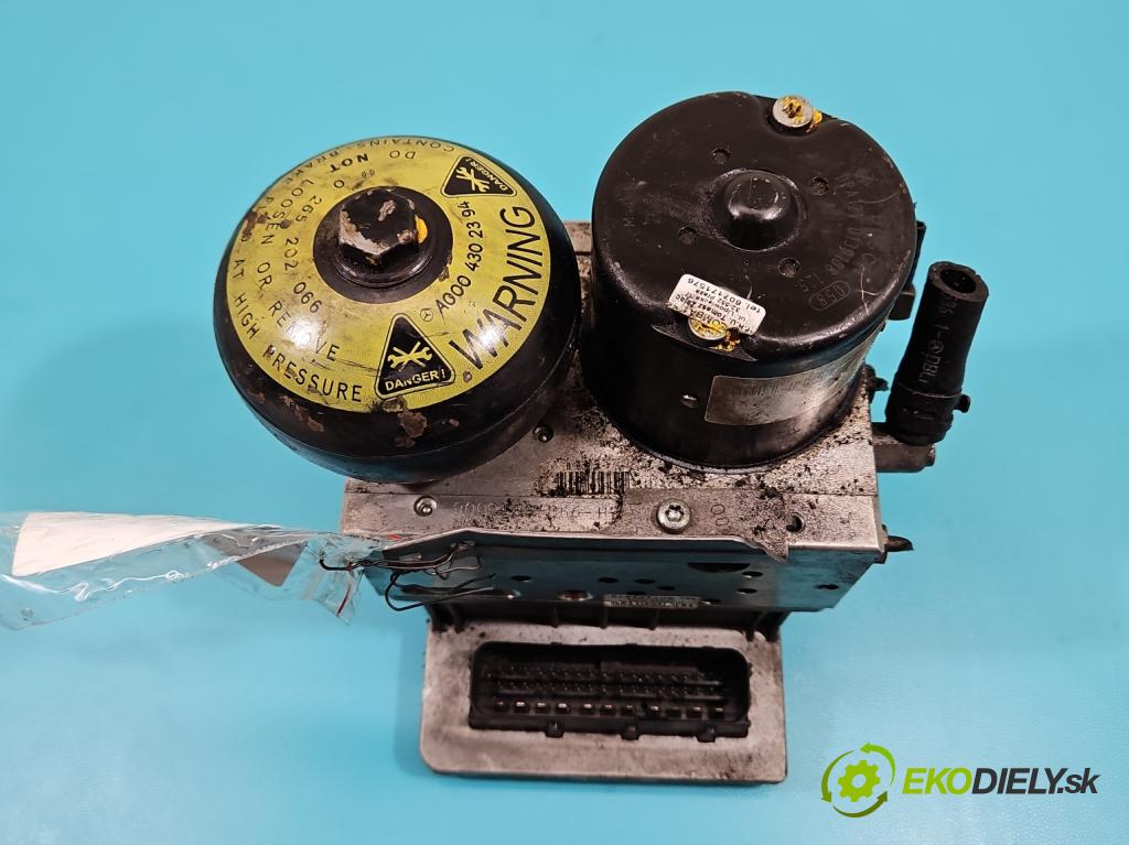 Mercedes E W211 2002-2009 2,2.0 cdi 150 HP manual 110 kW 2148 cm3 4- čerpadlo abs 0265960035 (Pumpa ABS)