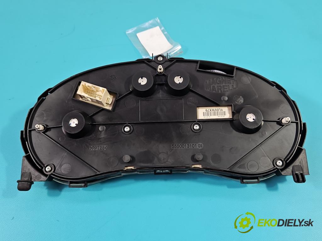 Peugeot Partner II 2008-2018 1.6 hdi 90 HP manual 66,2 kW 1560 cm3 5- prístrojovka/ budíky 9665983180 (Prístrojová doska)