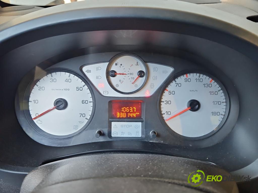 Peugeot Partner II 2008-2018 1.6 hdi 90 HP manual 66,2 kW 1560 cm3 5- prístrojovka/ budíky 9665983180 (Prístrojová doska)