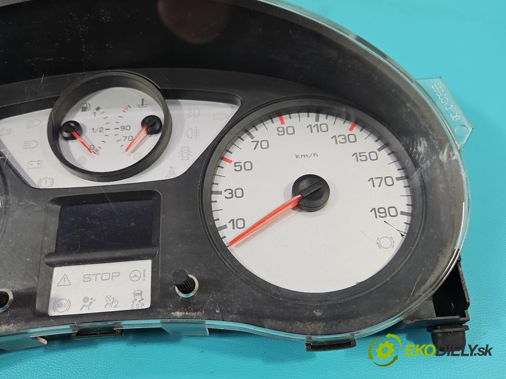 Peugeot Partner II 2008-2018 1.6 hdi 90 HP manual 66,2 kW 1560 cm3 5- prístrojovka/ budíky 9665983180 (Prístrojová doska)