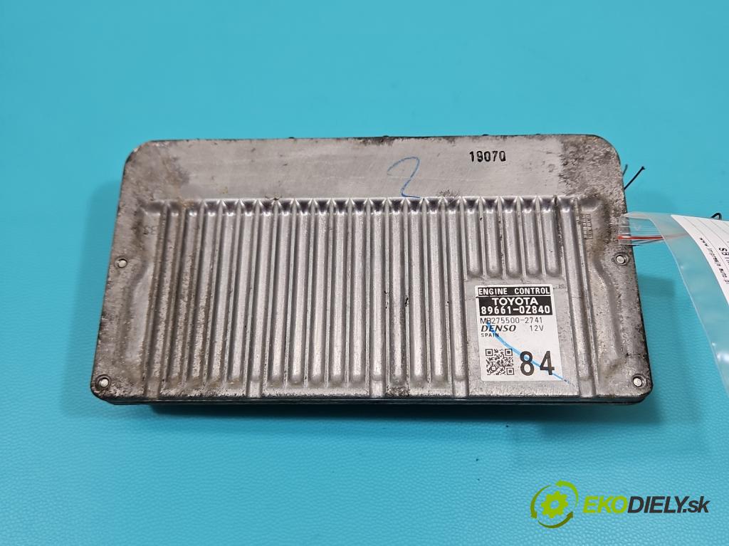 Toyota Auris II 2012-2018 1.6 16V 132  HP manual 97 kW 1598 cm3 5- riadiaca jednotka motora 89661-0Z840