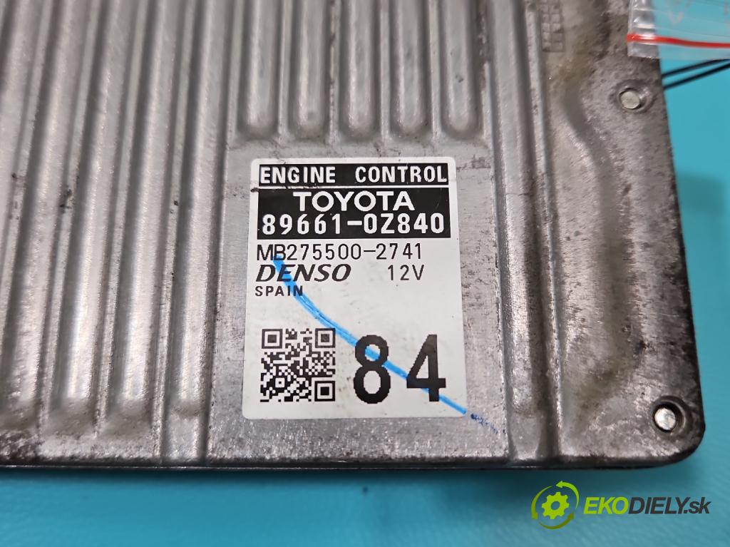 Toyota Auris II 2012-2018 1.6 16V 132  HP manual 97 kW 1598 cm3 5- riadiaca jednotka motora 89661-0Z840