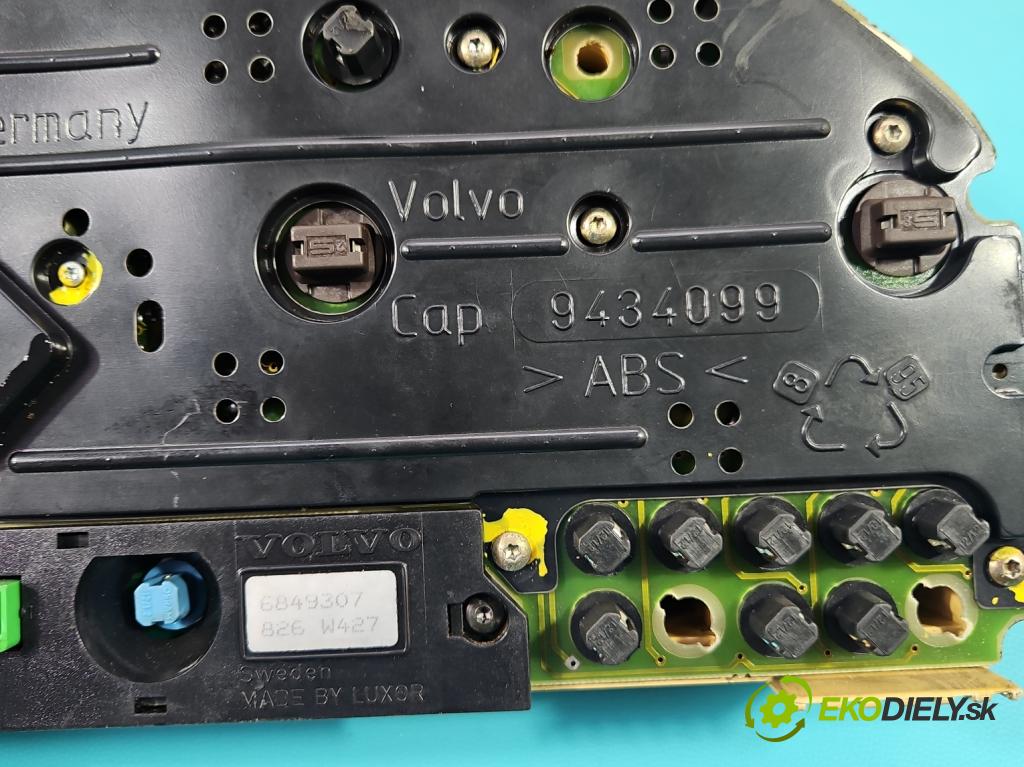 Volvo 850 2.0 143 HP manual 105 kW 1984 cm3 5- prístrojovka/ budíky 9128746 (Prístrojová doska)