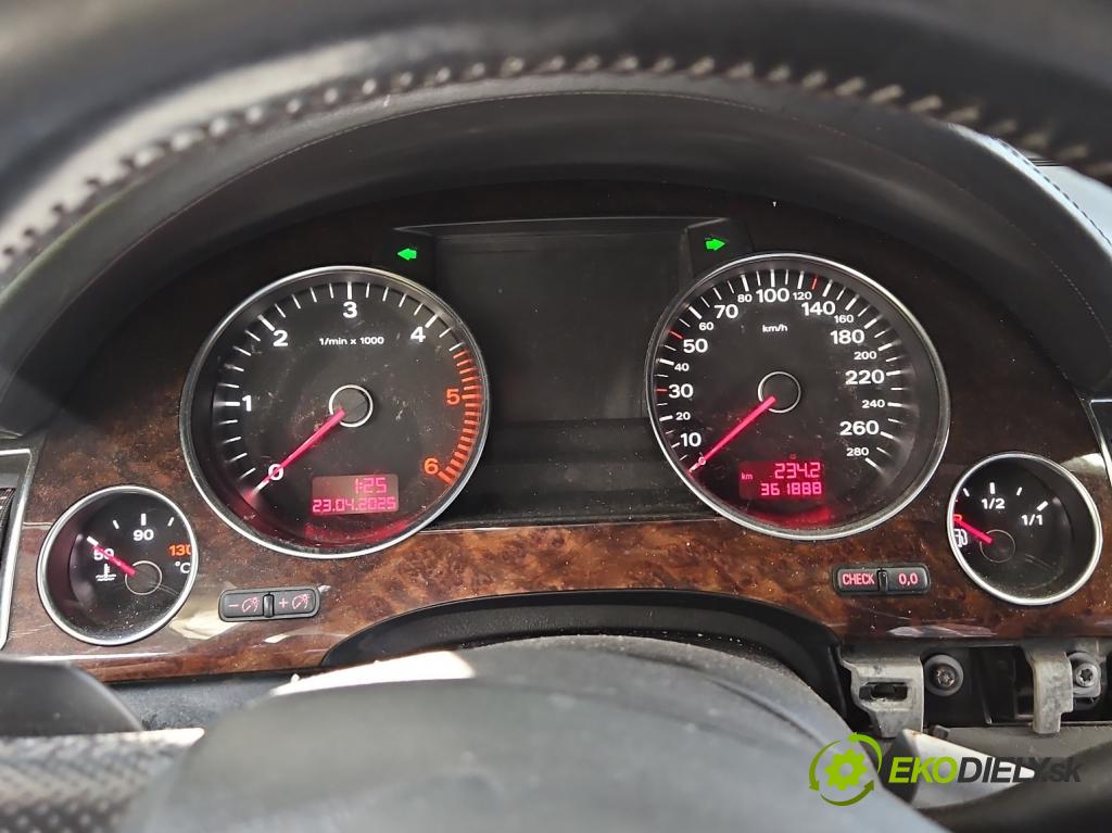 Audi A8 D3 2002-2009 3.0 tdi 211KM automatic 155 kW 2967 cm3 4- prístrojovka/ budíky 4E0920901G (Prístrojová doska)