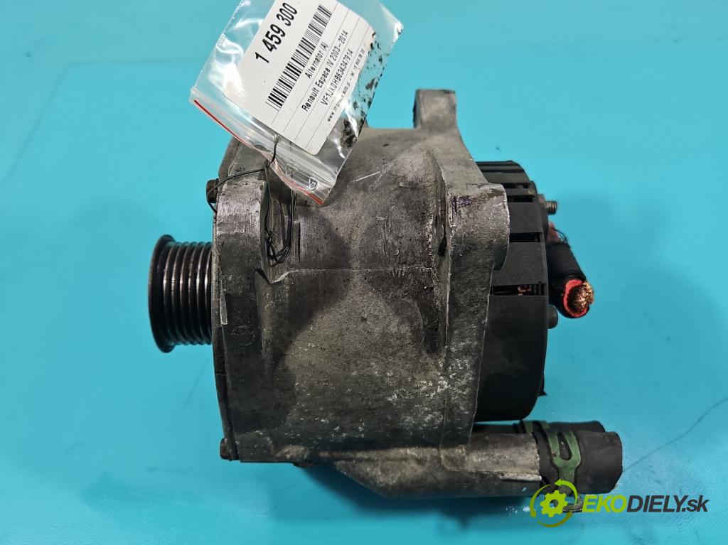 Renault Espace IV 2003-2014 2.2 dci 150 HP manual 110 kW 2188 cm3 5- Alternator 8200290220 (Alternátor)
