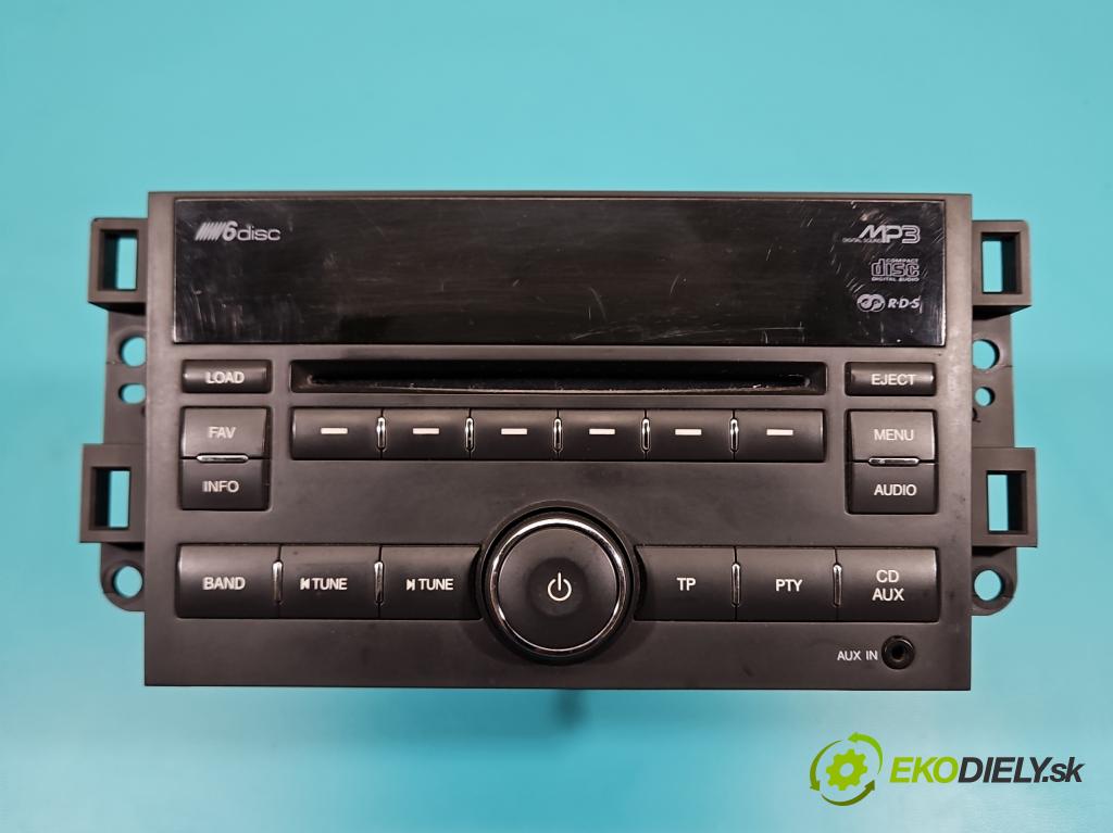 Chevrolet Captiva 2.0 VCDI 150 HP automatic 110 kW 1991 cm3 5- Radio originál 96647740