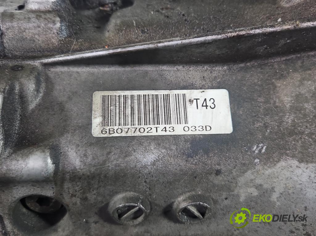 Suzuki Grand Vitara II 2005-2014 1.6 16V 106 HP manual 78 kW 1586 cm3 3- prevodovka stupeň,rýchlosť manual T43