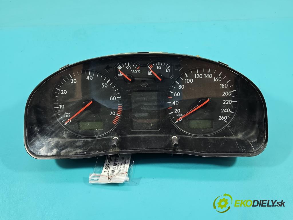 Vw Passat B5 1995-2005 2.3 VR5 150 HP manual 110 kW 2324 cm3 4- prístrojovka/ budíky 3B0920802 (Prístrojová doska)