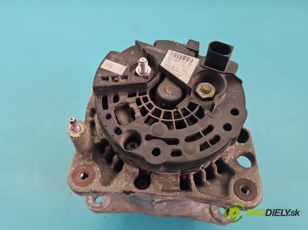 Seat Cordoba II 6L 2002-2008 1.4 16V 101 HP manual 74 kW 1390 cm3 4- Alternator 037903025M (Alternátor)