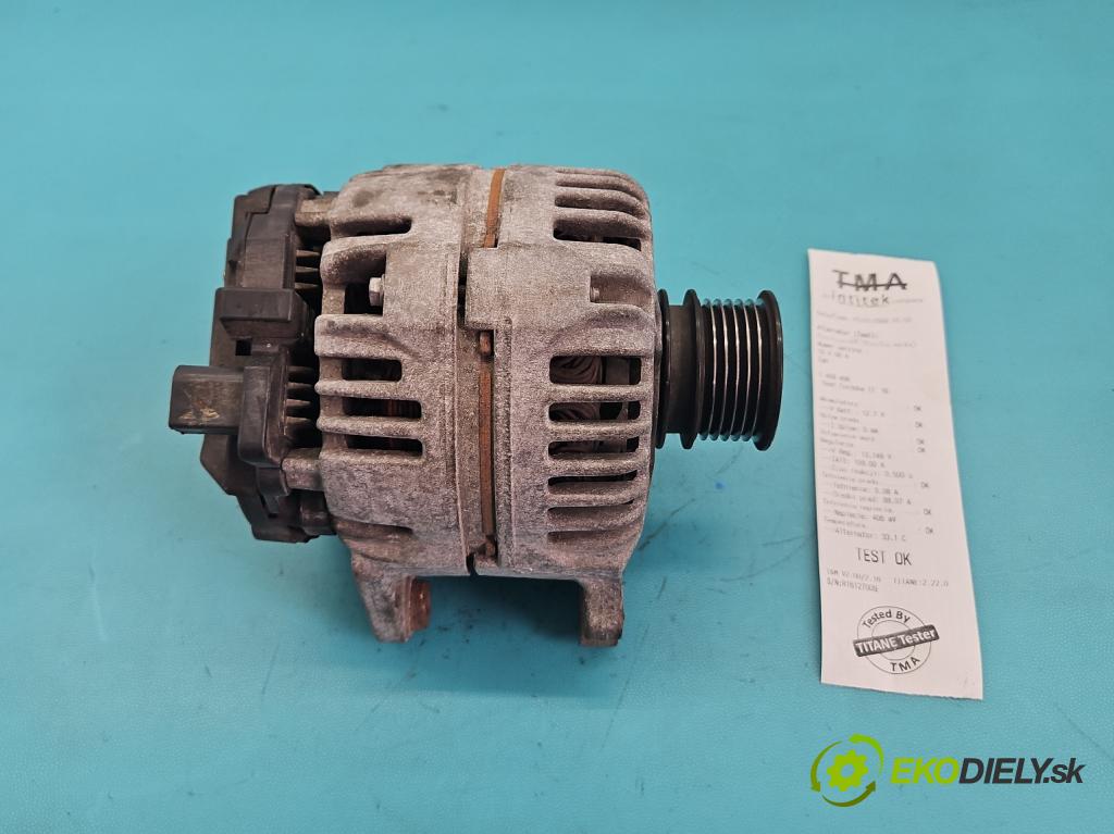 Seat Cordoba II 6L 2002-2008 1.4 16V 101 HP manual 74 kW 1390 cm3 4- Alternator 037903025M (Alternátor)