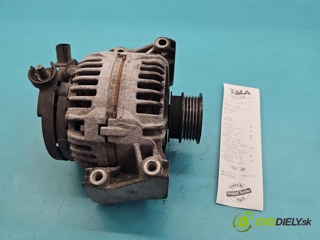 Opel Vectra C 2002-2008 2.2 16V 155 HP manual 114 kW 2198 cm3 5- Alternator 0124425004 (Alternátor)