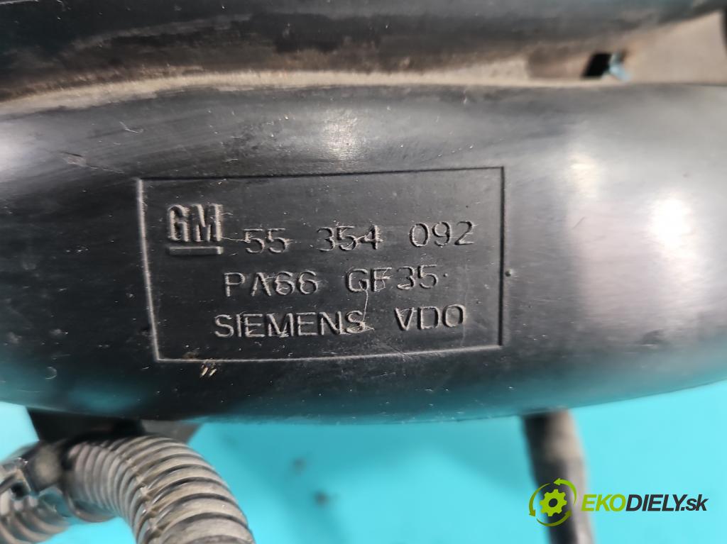 Opel Vectra C 2002-2008 2.2 16V 155 HP manual 114 kW 2198 cm3 5- zvod nasávací 55354092 (Sacie potrubie)