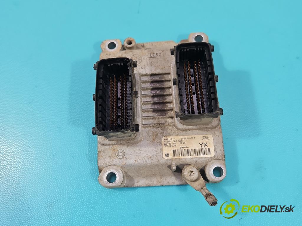 Opel Astra II 1998-2009 1.4 16V 90 HP manual 66 kW 1364 cm3 5- riadiaca jednotka motora 55556629