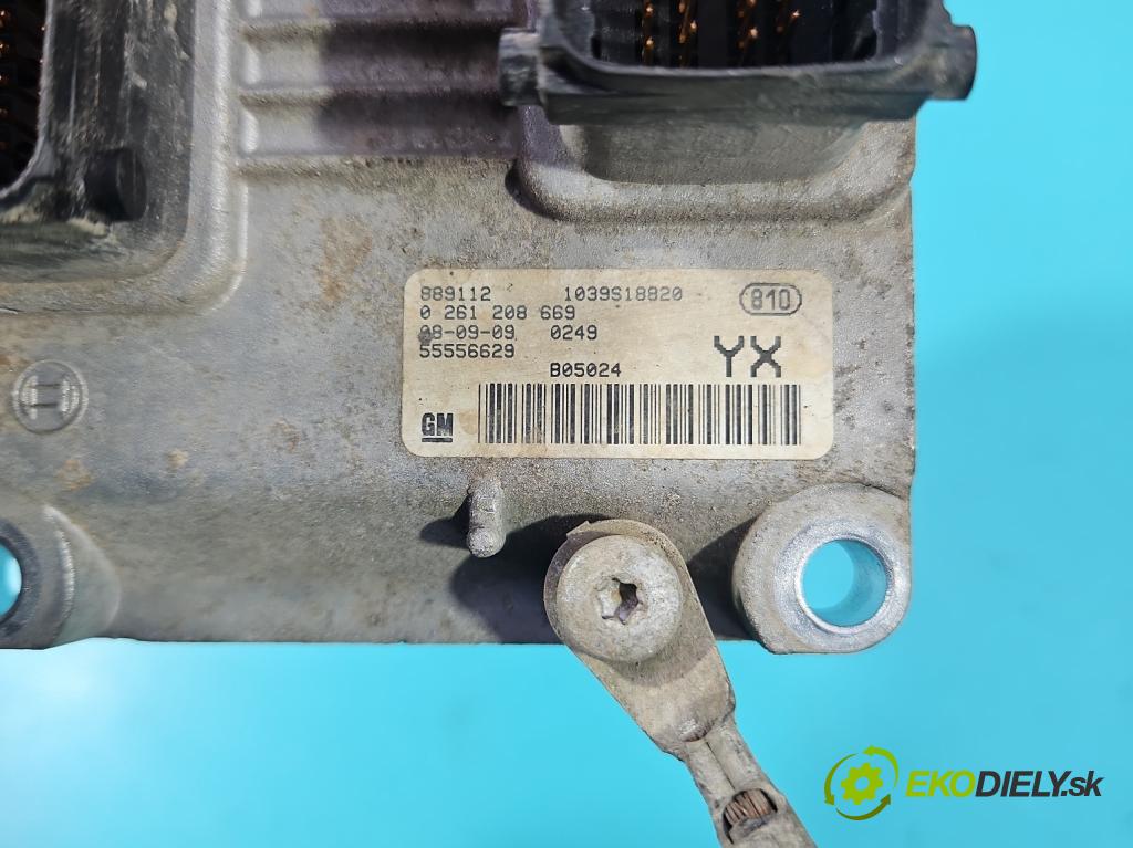 Opel Astra II 1998-2009 1.4 16V 90 HP manual 66 kW 1364 cm3 5- riadiaca jednotka motora 55556629