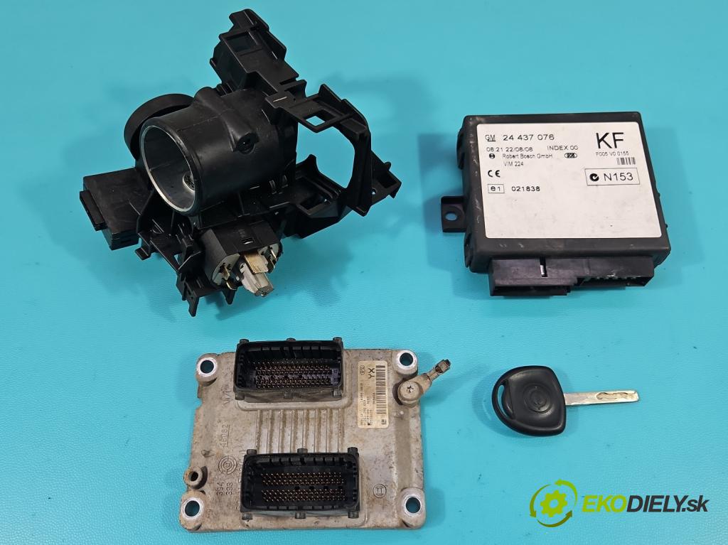 Opel Astra II 1998-2009 1.4 16V 90 HP manual 66 kW 1364 cm3 5- riadiaca jednotka motora 55556629