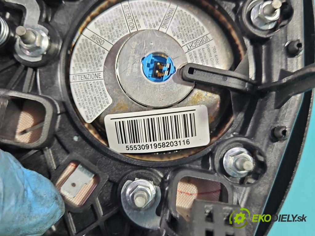 Peugeot Partner II 2008-2018 1.6 hdi 90 HP manual 66,2 kW 1560 cm3 5- airbag vzduch: Řidiči: 96809217ZD (Airbag)