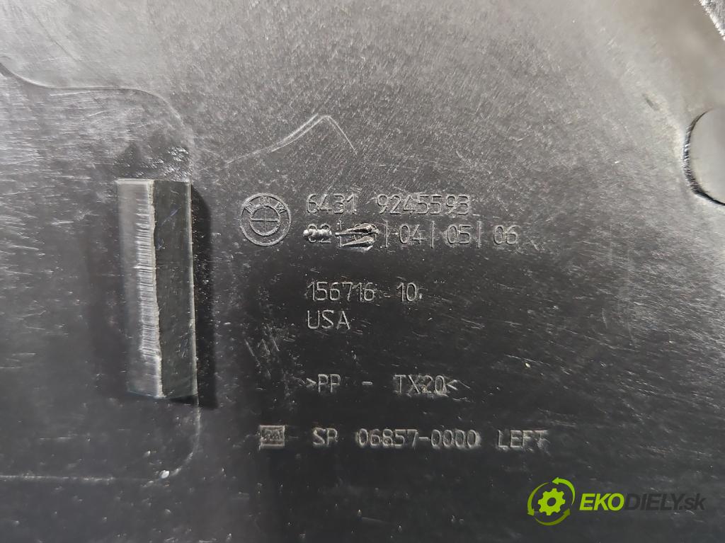 Bmw X5 F15 2013-2018 3.0 T N55 306KM automatic 225 kW 2979 cm3 5- torpédo 9245593 (Torpédo (plast pod čelným sklom))