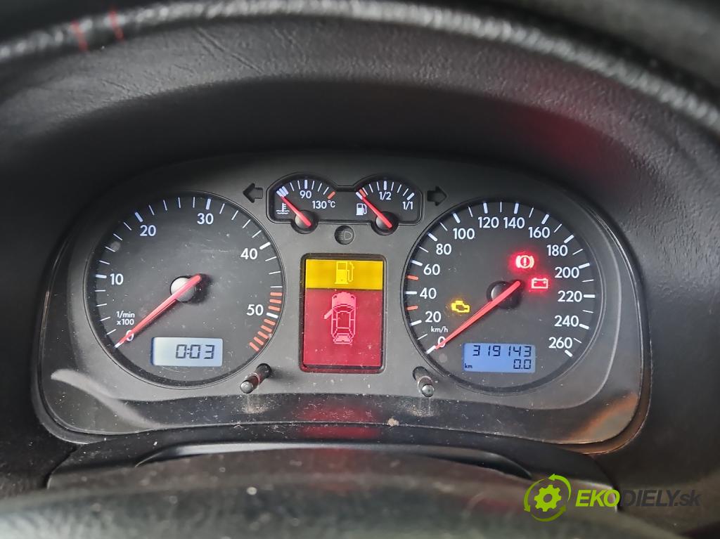 Vw Golf IV 1997-2003 1.9 tdi 101 HP manual 74 kW 1896 cm3 5- prístrojovka/ budíky 1J0920846C (Prístrojová doska)