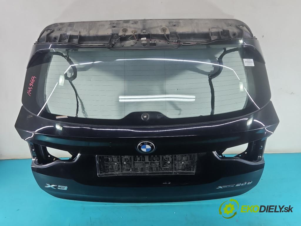 Bmw X3 G01 2017-2024 2.0d 190 HP automatic 140 kW 1995 cm3 5- zadna kufor  (Kapota zadná (kufor))
