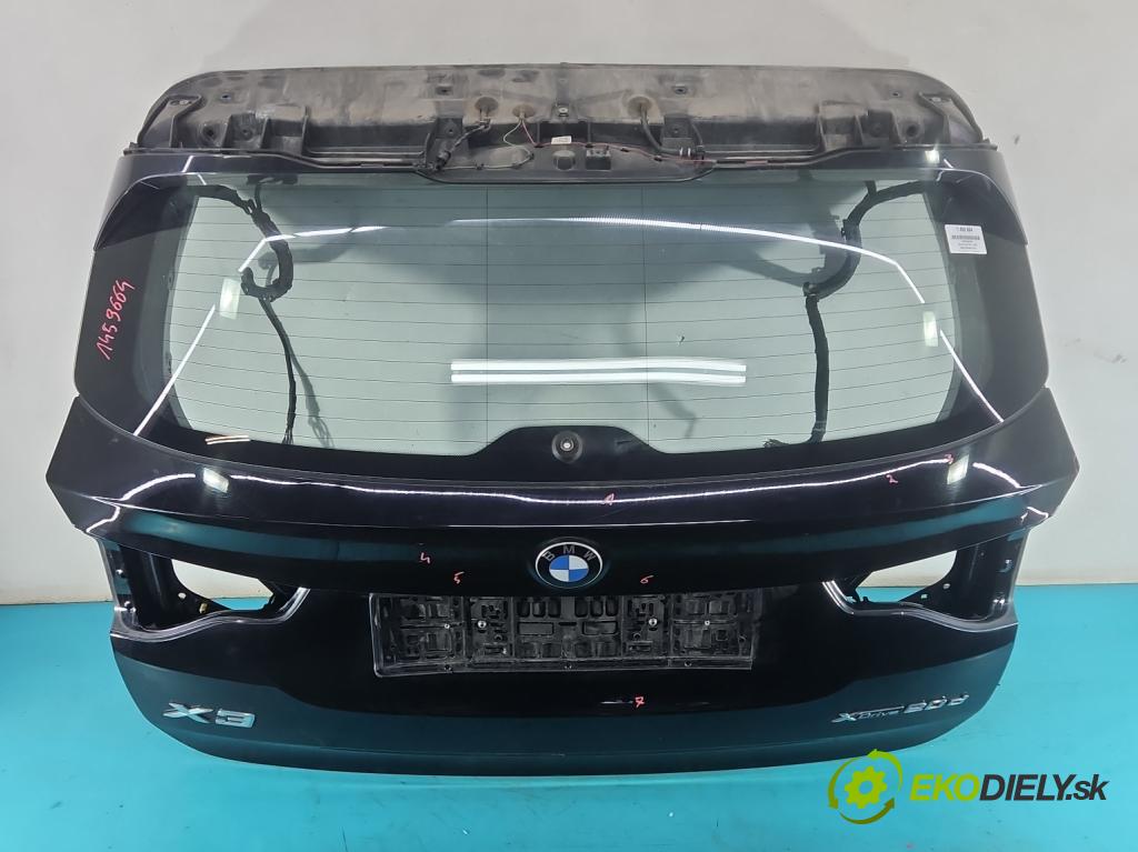 Bmw X3 G01 2017-2024 2.0d 190 HP automatic 140 kW 1995 cm3 5- zadna kufor  (Kapota zadná (kufor))
