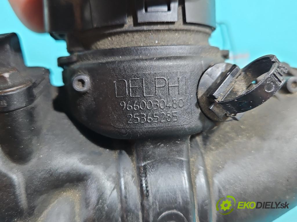 Citroen C4 I 2004-2011 1.6 hdi 90 HP manual 66 kW 1560 cm3 5- klapka 9660030480 (Škrtiaca klapka)