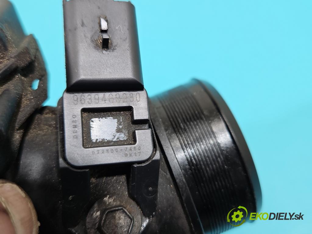 Citroen C4 I 2004-2011 1.6 hdi 90 HP manual 66 kW 1560 cm3 5- klapka 9660030480 (Škrtiaca klapka)