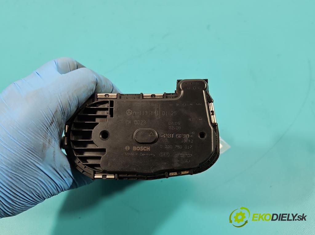 Mercedes CLS I C219 2004-2010 3.5 V6 (272964) 272 HP automatic 200 kW 3498 cm3 4- klapka 0280750017 (Škrtiaca klapka)