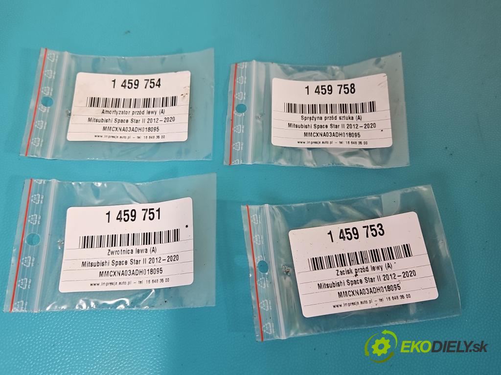 Mitsubishi Space Star II 2012-2020 1.2 80 hp manual 59 kW 1193 cm3 5- náboj levé  (Náboje)