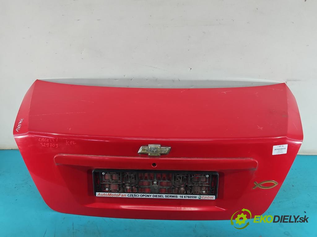 Chevrolet Lacetti 1.4 16V 95 hp manual 70 kW 1399 cm3 4- zadní kufrové dveře  (Zadní kapota (kufr))