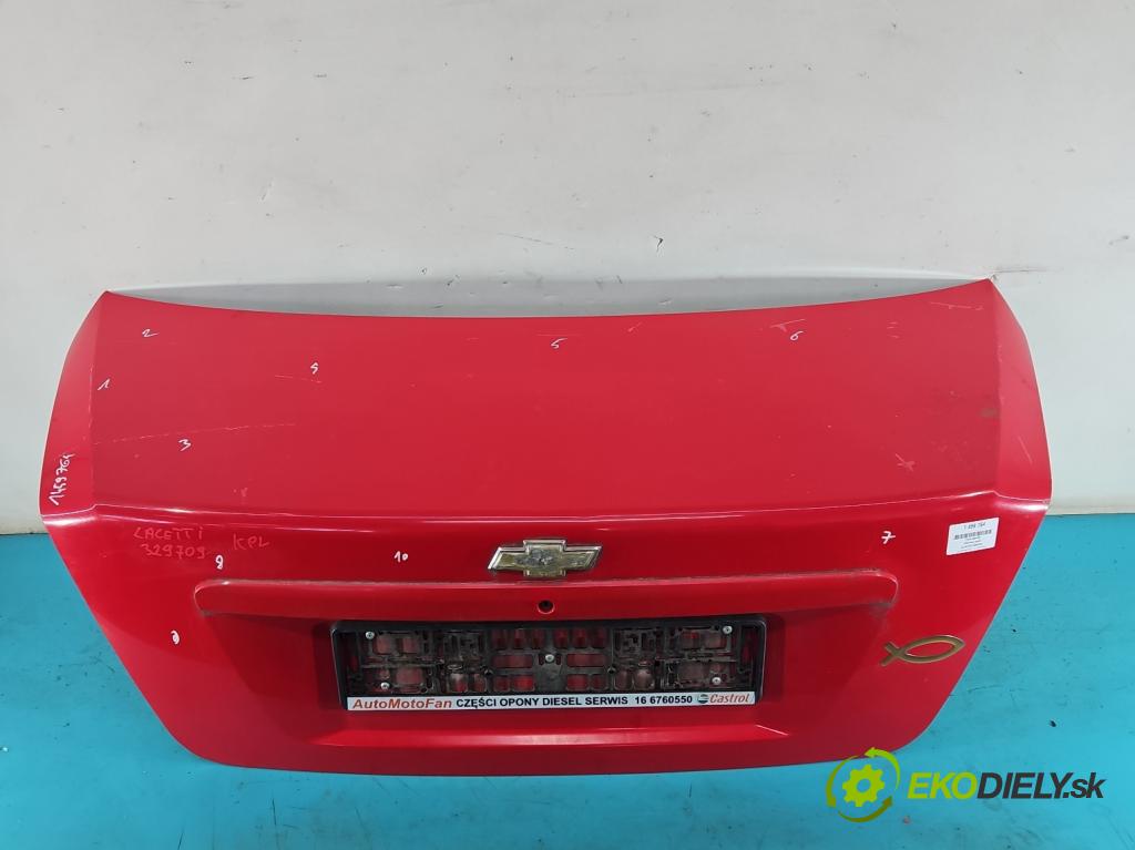 Chevrolet Lacetti 1.4 16V 95 hp manual 70 kW 1399 cm3 4- zadní kufrové dveře  (Zadní kapota (kufr))