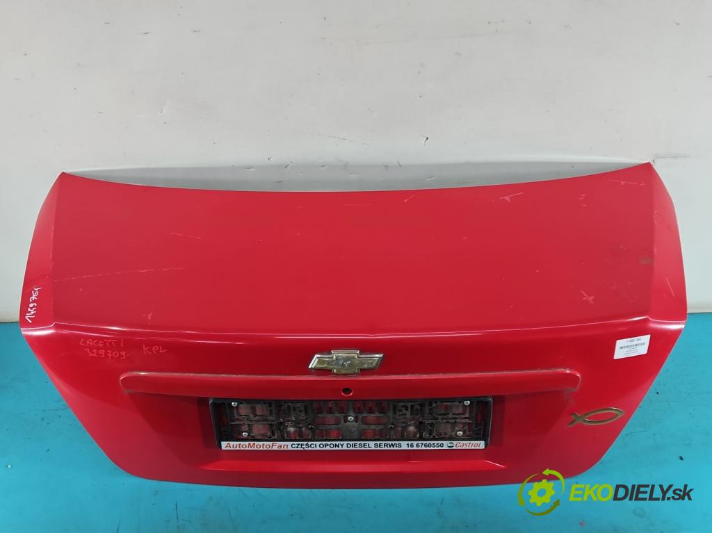 Chevrolet Lacetti 1.4 16V 95 hp manual 70 kW 1399 cm3 4- zadní kufrové dveře  (Zadní kapota (kufr))
