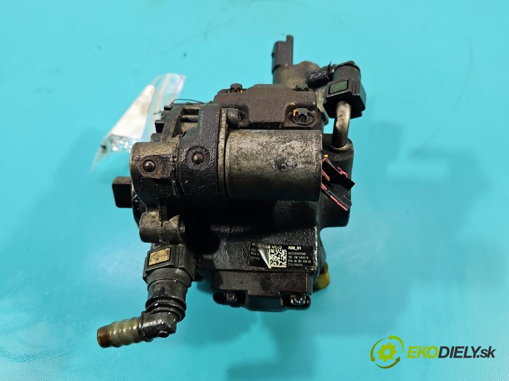 Peugeot 407 2.0 hdi 136 HP manual 100 kW 1997 cm3 5- čerpadlo vstrekovacia 9658193980 (Vstrekovacie čerpadlo)