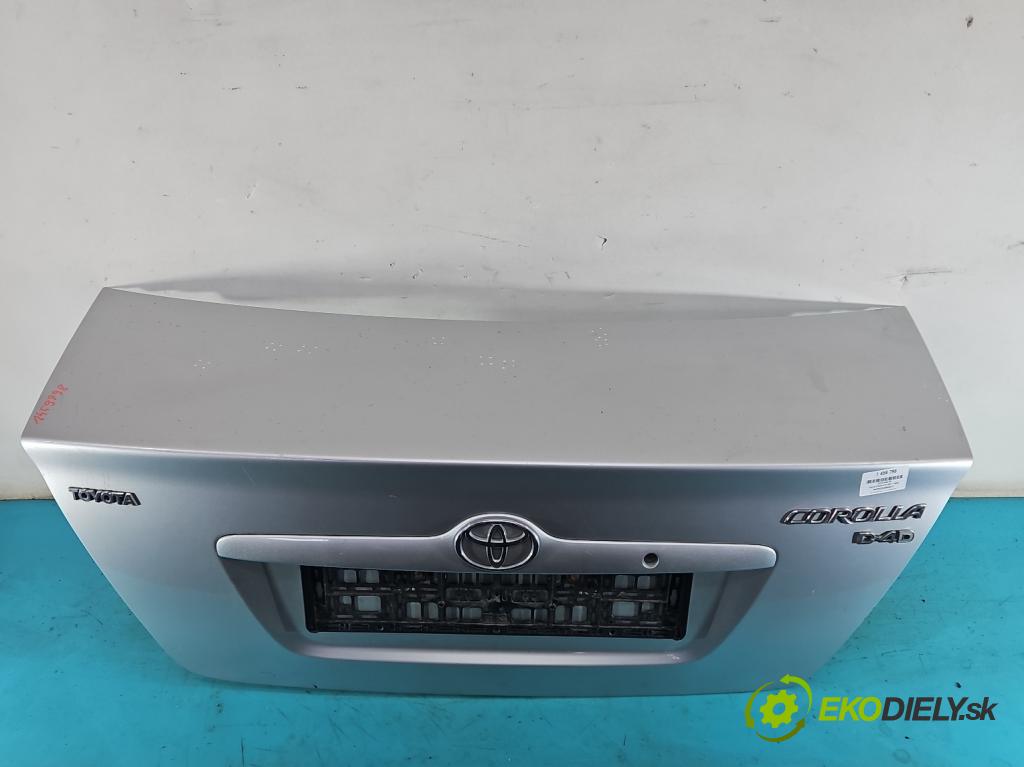 Toyota Corolla E12 2001-2009 2.0 D4D 110 hp manual 81 kW 1975 cm3 4- zadní kufrové dveře  (Zadní kapota (kufr))