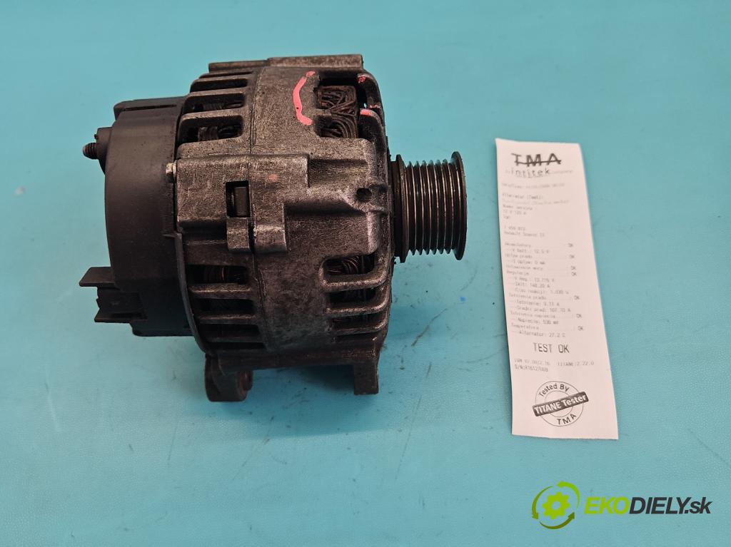 Renault Scenic II 2003-2009 1.9 dci 120 HP manual 88 kW 1870 cm3 5- Alternator 8200290217 (Alternátor)