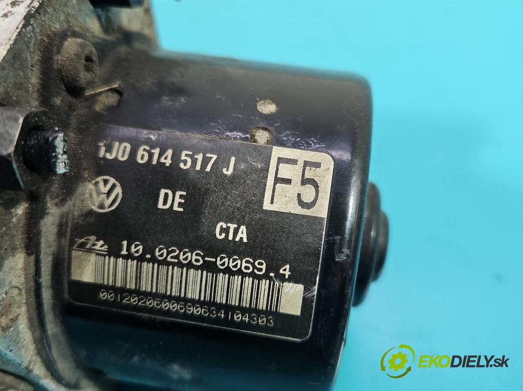 Vw Golf IV 1997-2003 1.9 tdi 101 HP manual 74 kW 1896 cm3 5- čerpadlo abs 1J0614517J (Pumpa ABS)