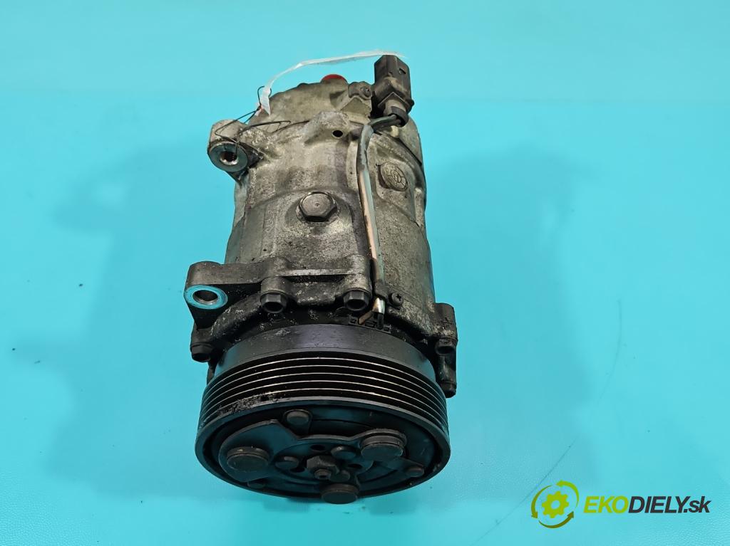 Vw Golf IV 1997-2003 1.9 tdi 101 HP manual 74 kW 1896 cm3 5- Kompresor: klimatizácie 1J0820803K (Kompresor klimatizácie)