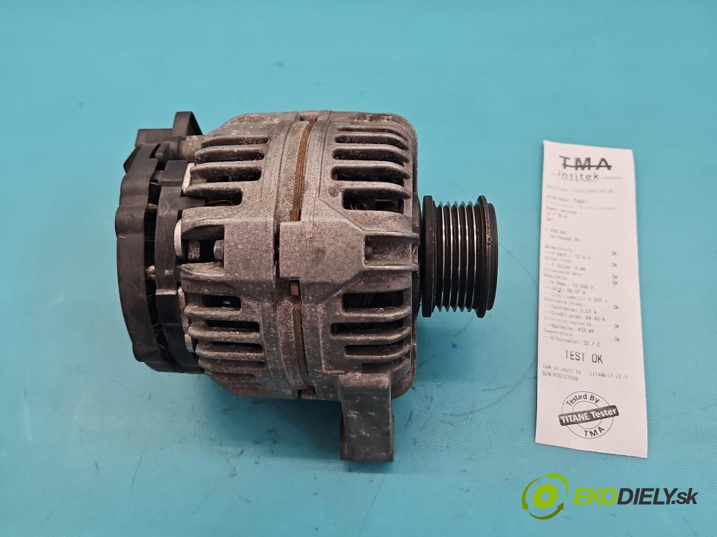 Vw Passat B5 1995-2005 2.3 VR5 150 HP manual 110 kW 2324 cm3 4- Alternator 071903016C (Alternátor)