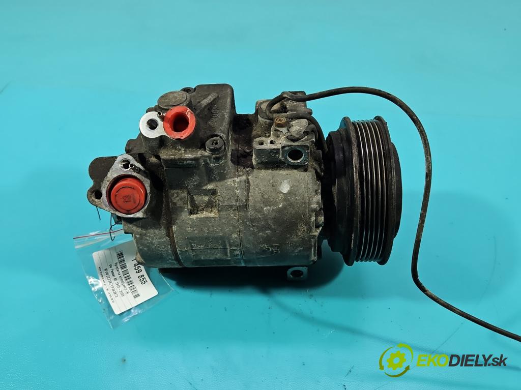 Vw Passat B5 1995-2005 2.3 VR5 150 HP manual 110 kW 2324 cm3 4- Kompresor: klimatizácie 8D0260808 (Kompresor klimatizácie)