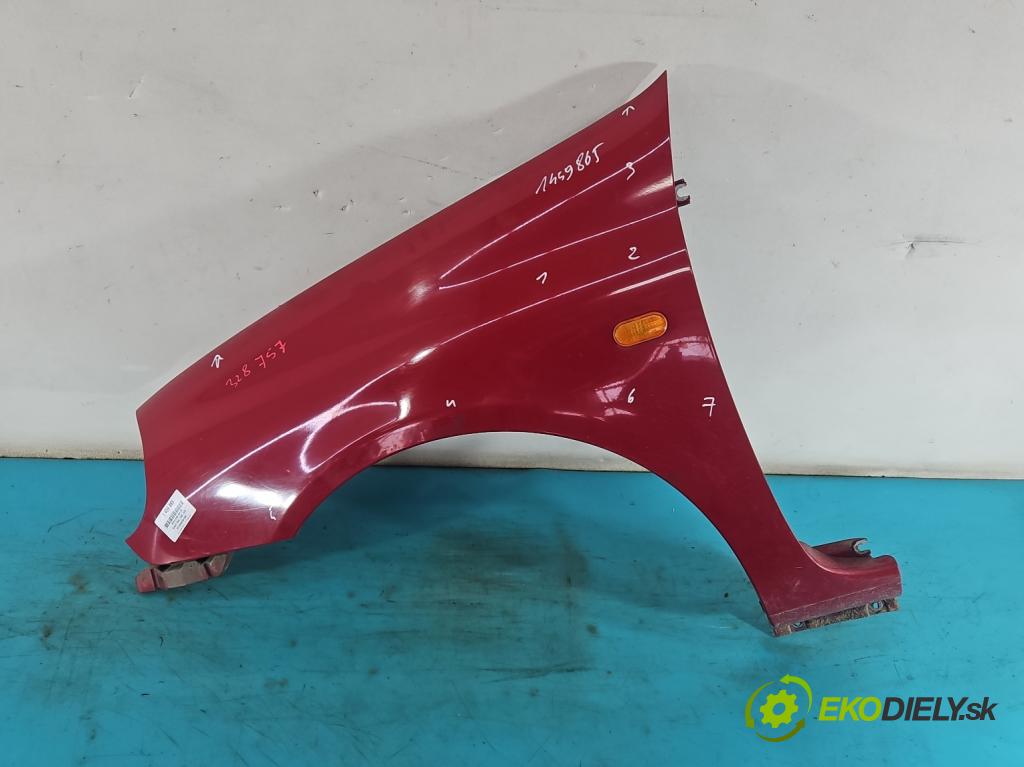 Renault Thalia I 1998-2009 1.4 8V 75 hp manual 55 kW 1390 cm3 4- blatnik přední levý  (Levý přední blatník)