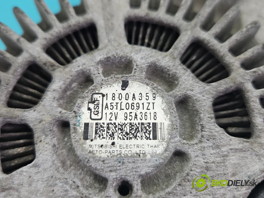 Mitsubishi Space Star II 2012-2020 1.2 80 HP manual 59 kW 1193 cm3 5- Alternator A5TL0691ZT (Alternátor)