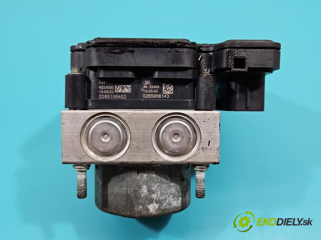 Mitsubishi Space Star II 2012-2020 1.2 80 HP manual 59 kW 1193 cm3 5- čerpadlo abs 0265956143 (Pumpa ABS)