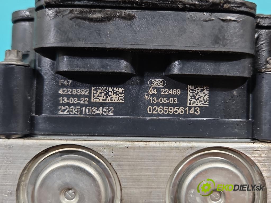 Mitsubishi Space Star II 2012-2020 1.2 80 HP manual 59 kW 1193 cm3 5- čerpadlo abs 0265956143 (Pumpa ABS)