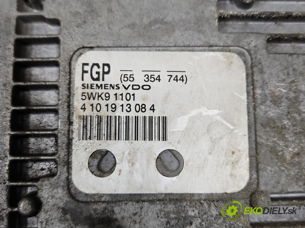 Opel Vectra C 2002-2008 2.2 16V 155 HP manual 114 kW 2198 cm3 5- riadiaca jednotka motora 5WK91101