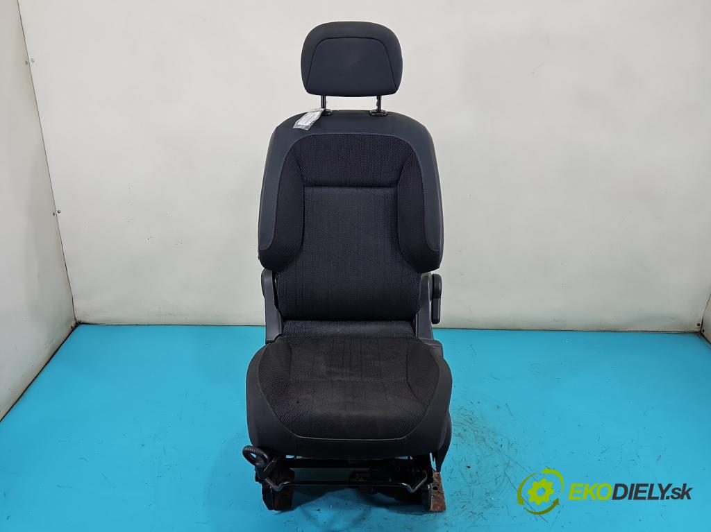 Peugeot Partner II 2008-2018 1.6 hdi 90 HP manual 66,2 kW 1560 cm3 5- Sedačka ľavý  (Sedadlo)