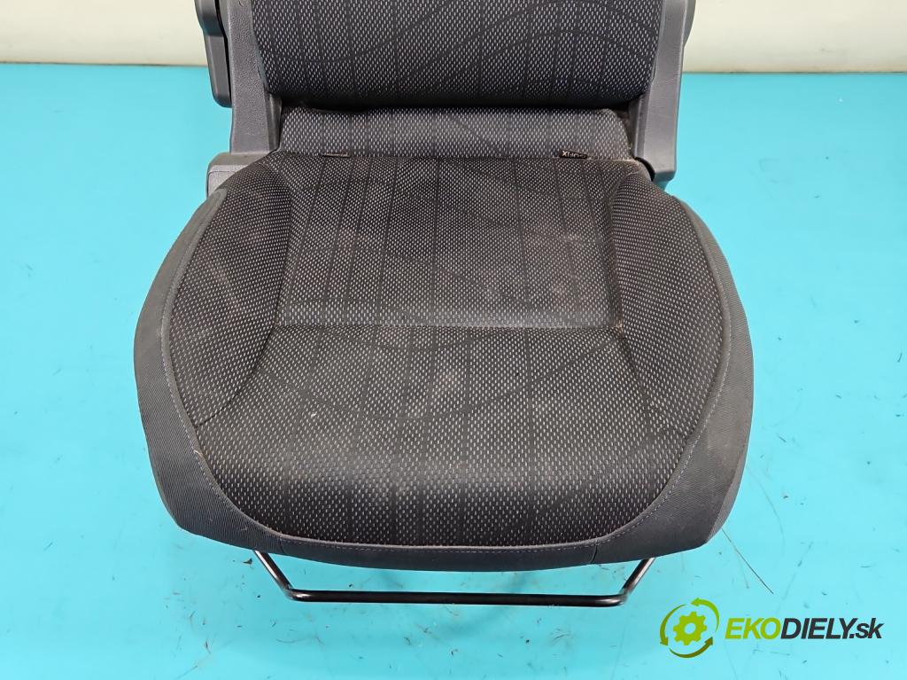 Peugeot Partner II 2008-2018 1.6 hdi 90 HP manual 66,2 kW 1560 cm3 5- Sedačka pravý  (Sedadlo)