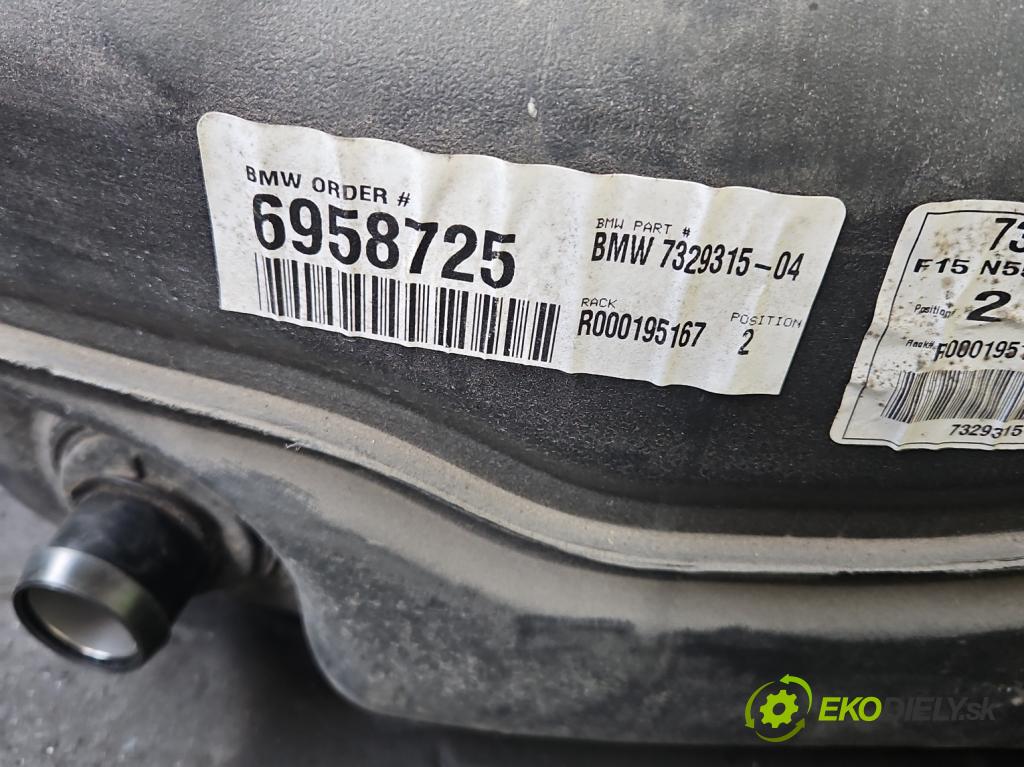 Bmw X5 F15 2013-2018 3.0 306KM automatic 225 kW 2979 cm3 5- Nádrž: palivo 7329315 (Palivová nádrž)