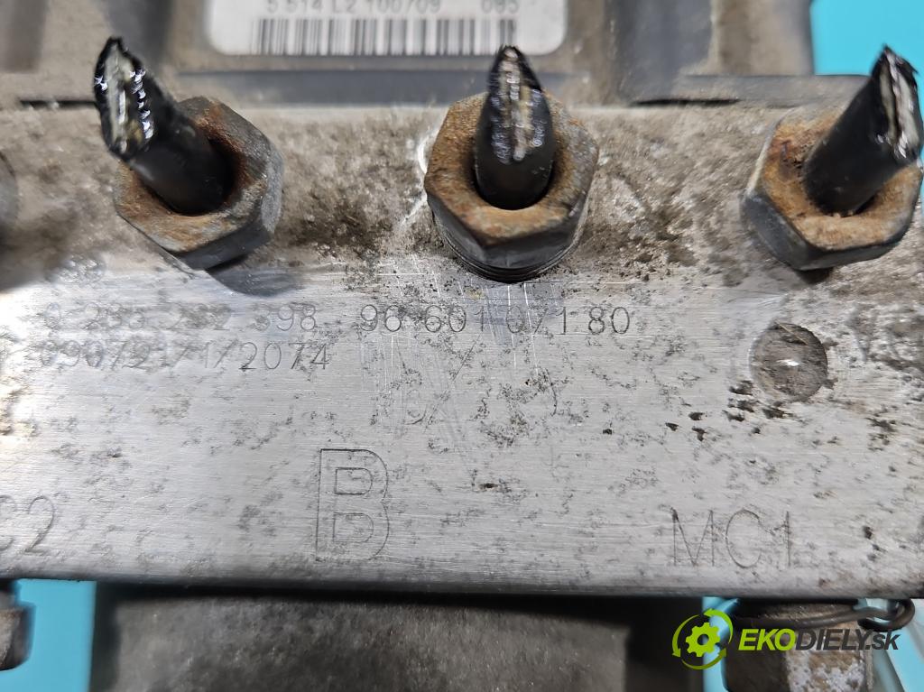 Peugeot Partner II 2008-2018 1.6 hdi 90 HP manual 66,2 kW 1560 cm3 5- čerpadlo abs 0265232398 (Pumpa ABS)