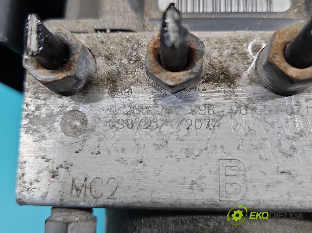 Peugeot Partner II 2008-2018 1.6 hdi 90 HP manual 66,2 kW 1560 cm3 5- čerpadlo abs 0265232398 (Pumpa ABS)