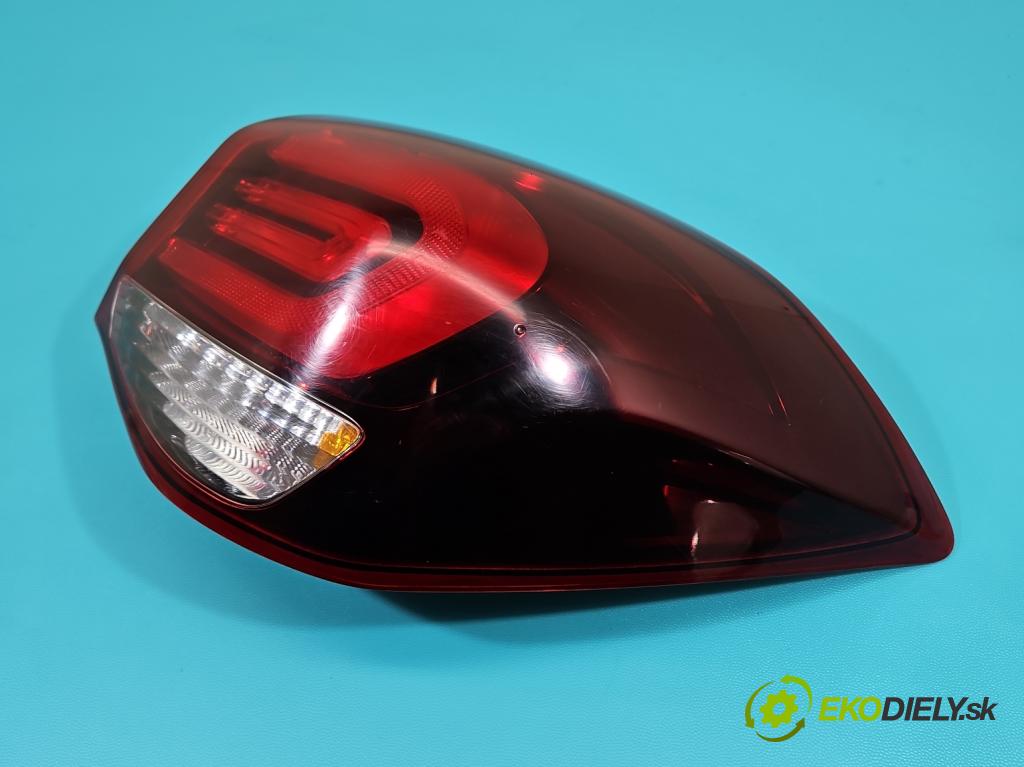 Hyundai i20 II 2014 -2020 1.2 16V 84KM manual 61.8 kW 1248 cm3 5- svetlo / reflektor zadné pravé 92402-C8600 (Kľučka dverí ostatné)